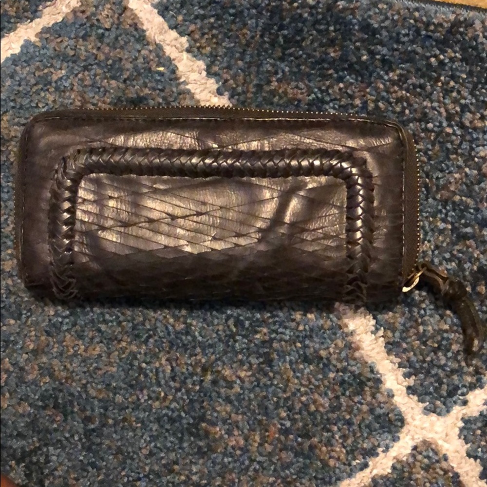 All saints leather wallet